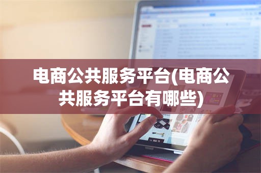 电商公共服务平台(电商公共服务平台有哪些)