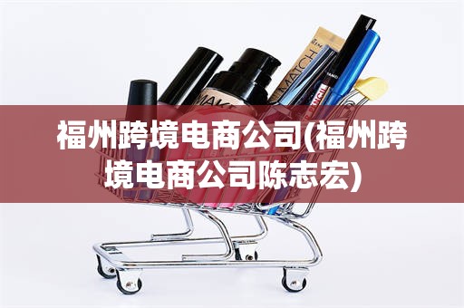 福州跨境电商公司(福州跨境电商公司陈志宏)