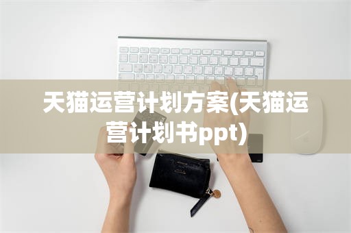 天猫运营计划方案(天猫运营计划书ppt)