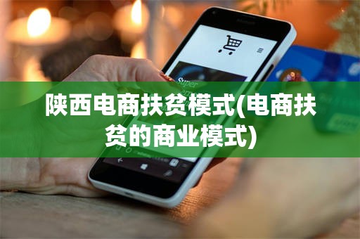 陕西电商扶贫模式(电商扶贫的商业模式)