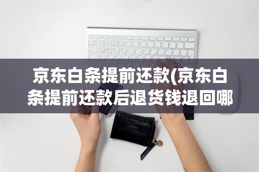 京东白条提前还款(京东白条提前还款后退货钱退回哪里)