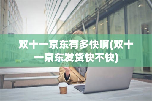 双十一京东有多快啊(双十一京东发货快不快)