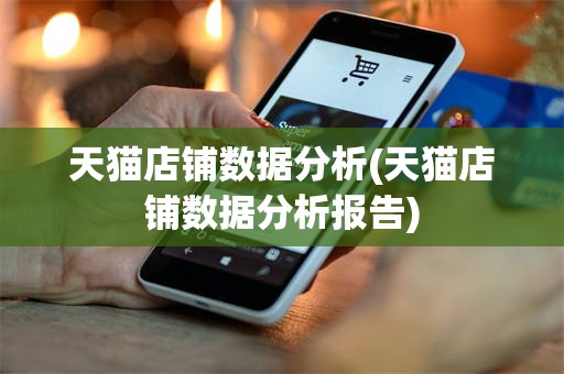 天猫店铺数据分析(天猫店铺数据分析报告)