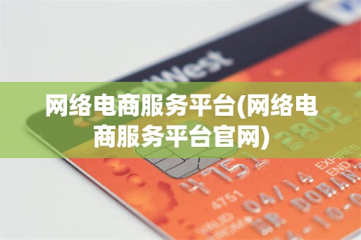 网络电商服务平台(网络电商服务平台官网)