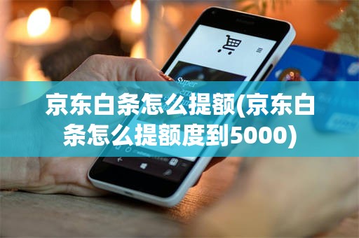 京东白条怎么提额(京东白条怎么提额度到5000)