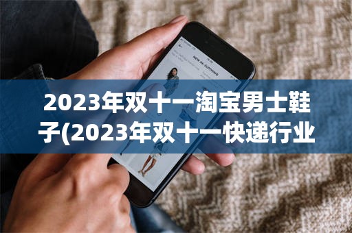 2023年双十一淘宝男士鞋子(2023年双十一快递行业量预测)