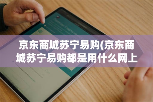 京东商城苏宁易购(京东商城苏宁易购都是用什么网上支付平台进行交易的)