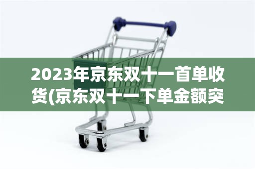 2023年京东双十一首单收货(京东双十一下单金额突破2000亿元)
