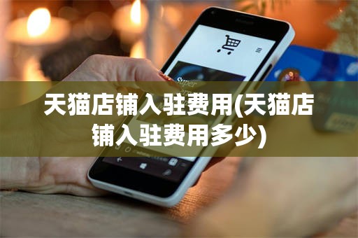 天猫店铺入驻费用(天猫店铺入驻费用多少)
