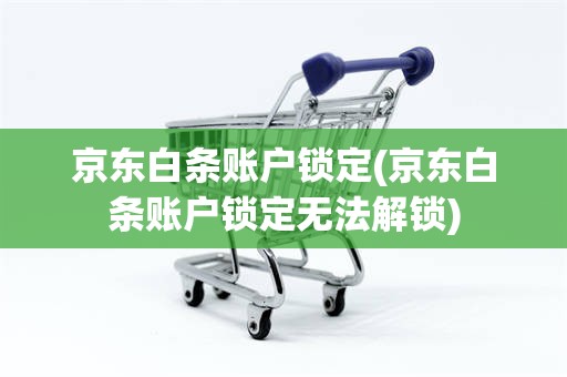京东白条账户锁定(京东白条账户锁定无法解锁)
