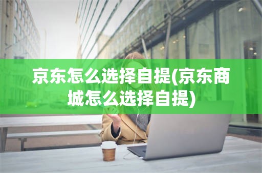 京东怎么选择自提(京东商城怎么选择自提)