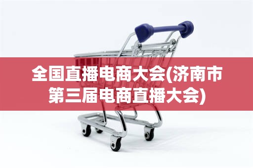 全国直播电商大会(济南市第三届电商直播大会)