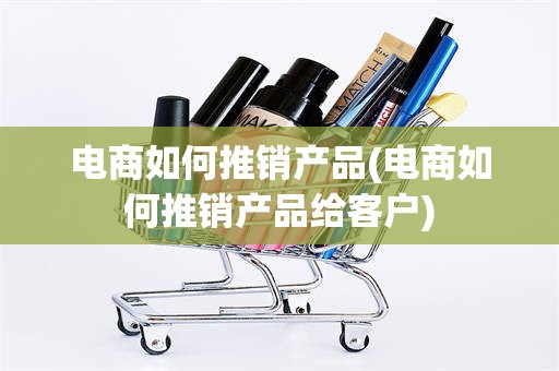 电商如何推销产品(电商如何推销产品给客户)