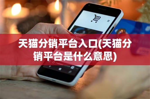 天猫分销平台入口(天猫分销平台是什么意思)