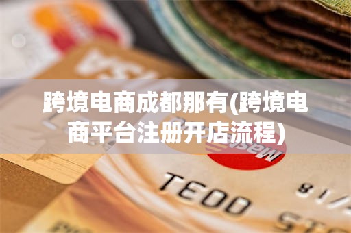 跨境电商成都那有(跨境电商平台注册开店流程)