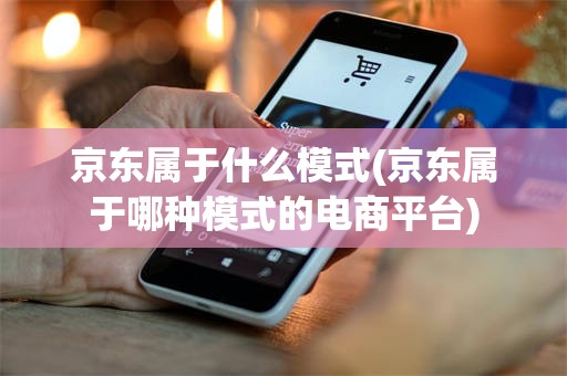 京东属于什么模式(京东属于哪种模式的电商平台)