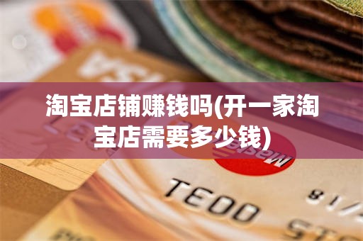 淘宝店铺赚钱吗(开一家淘宝店需要多少钱)