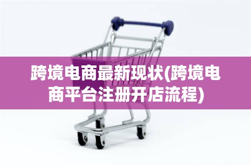 跨境电商最新现状(跨境电商平台注册开店流程)