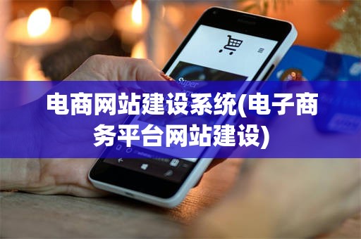 电商网站建设系统(电子商务平台网站建设)