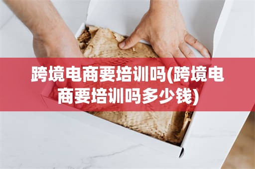 跨境电商要培训吗(跨境电商要培训吗多少钱)