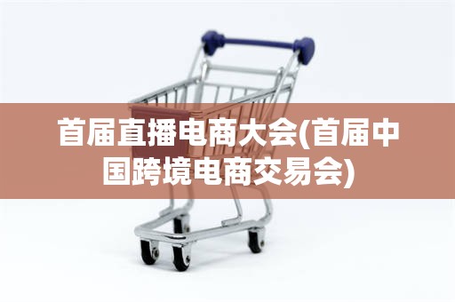 首届直播电商大会(首届中国跨境电商交易会)