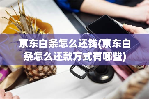 京东白条怎么还钱(京东白条怎么还款方式有哪些)