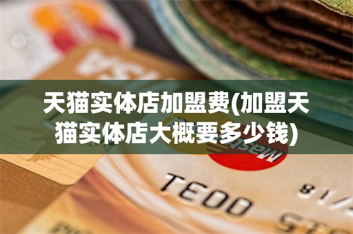 天猫实体店加盟费(加盟天猫实体店大概要多少钱)
