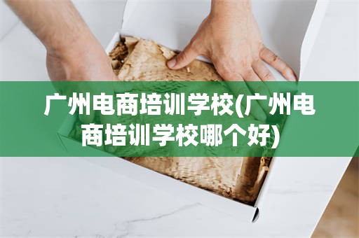 广州电商培训学校(广州电商培训学校哪个好)