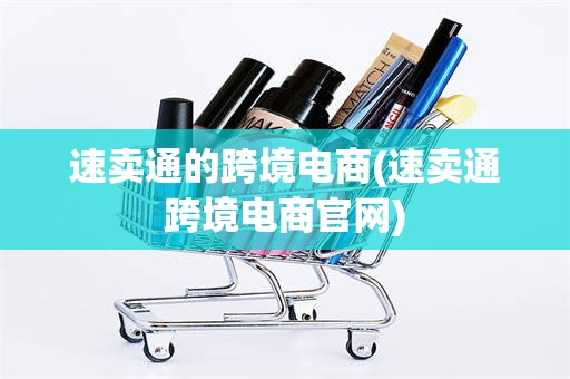速卖通的跨境电商(速卖通跨境电商官网)