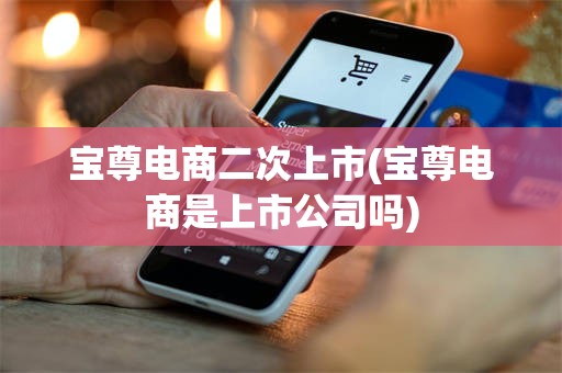 宝尊电商二次上市(宝尊电商是上市公司吗)