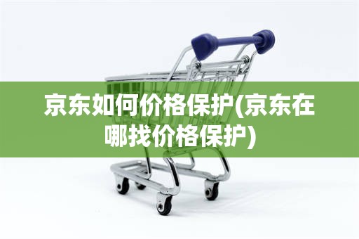 京东如何价格保护(京东在哪找价格保护)