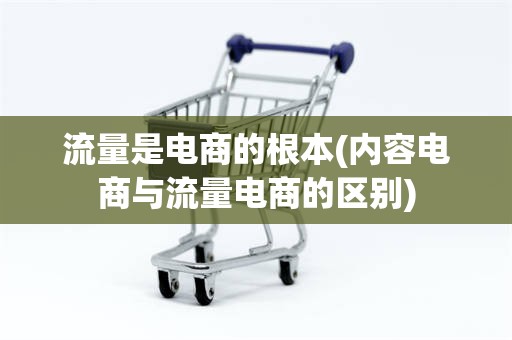 流量是电商的根本(内容电商与流量电商的区别)