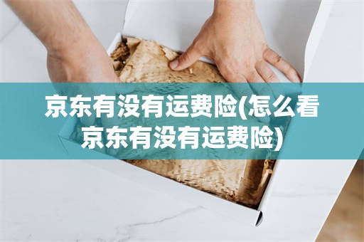 京东有没有运费险(怎么看京东有没有运费险)
