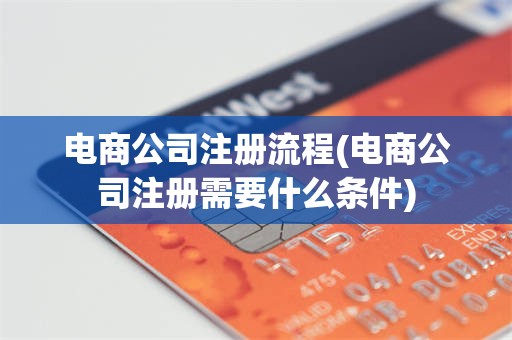 电商公司注册流程(电商公司注册需要什么条件)