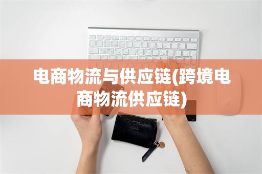 电商物流与供应链(跨境电商物流供应链)