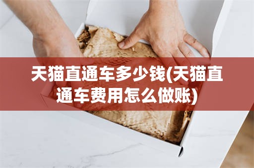 天猫直通车多少钱(天猫直通车费用怎么做账)