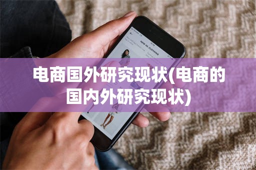 电商国外研究现状(电商的国内外研究现状)