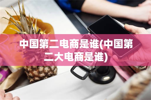 中国第二电商是谁(中国第二大电商是谁)