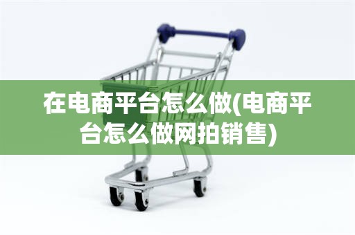 在电商平台怎么做(电商平台怎么做网拍销售)