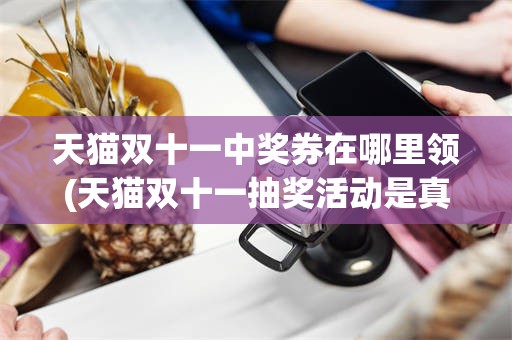 天猫双十一中奖券在哪里领(天猫双十一抽奖活动是真的吗)