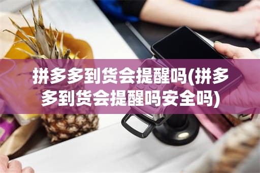 拼多多到货会提醒吗(拼多多到货会提醒吗安全吗)