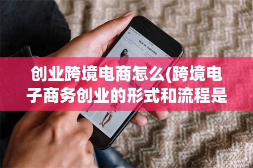 创业跨境电商怎么(跨境电子商务创业的形式和流程是怎样的?)