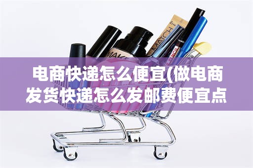 电商快递怎么便宜(做电商发货快递怎么发邮费便宜点)