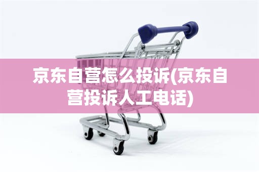 京东自营怎么投诉(京东自营投诉人工电话)