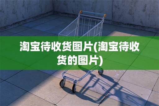淘宝待收货图片(淘宝待收货的图片)