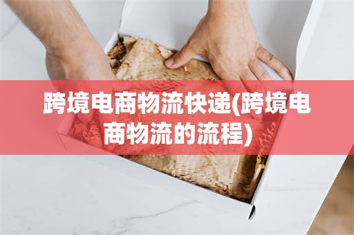 跨境电商物流快递(跨境电商物流的流程)
