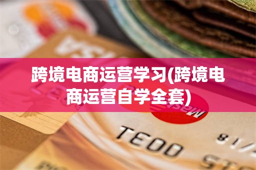 跨境电商运营学习(跨境电商运营自学全套)