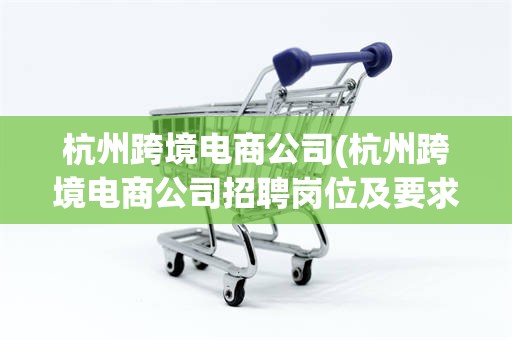 杭州跨境电商公司(杭州跨境电商公司招聘岗位及要求)
