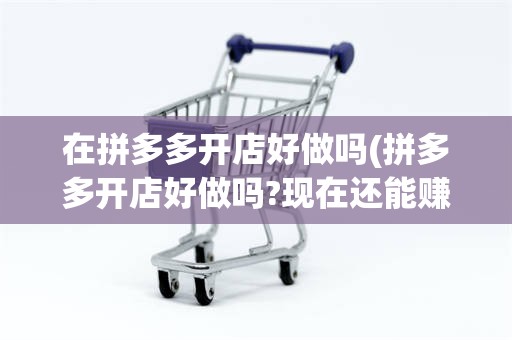 在拼多多开店好做吗(拼多多开店好做吗?现在还能赚到钱吗?派代网)