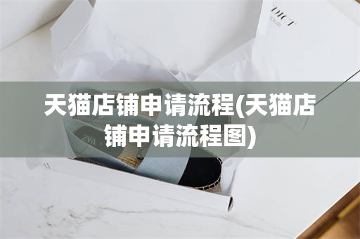 天猫店铺申请流程(天猫店铺申请流程图)